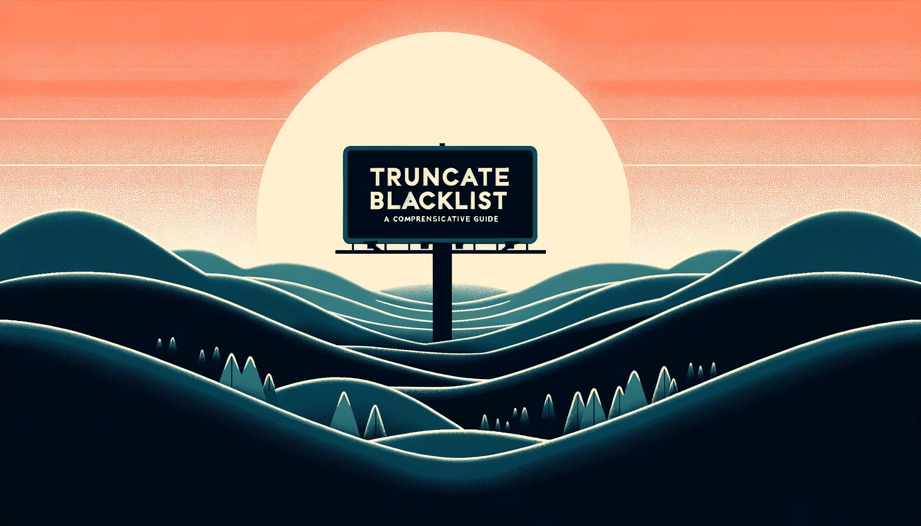 Truncate Blacklist: A Comprehensive Guide